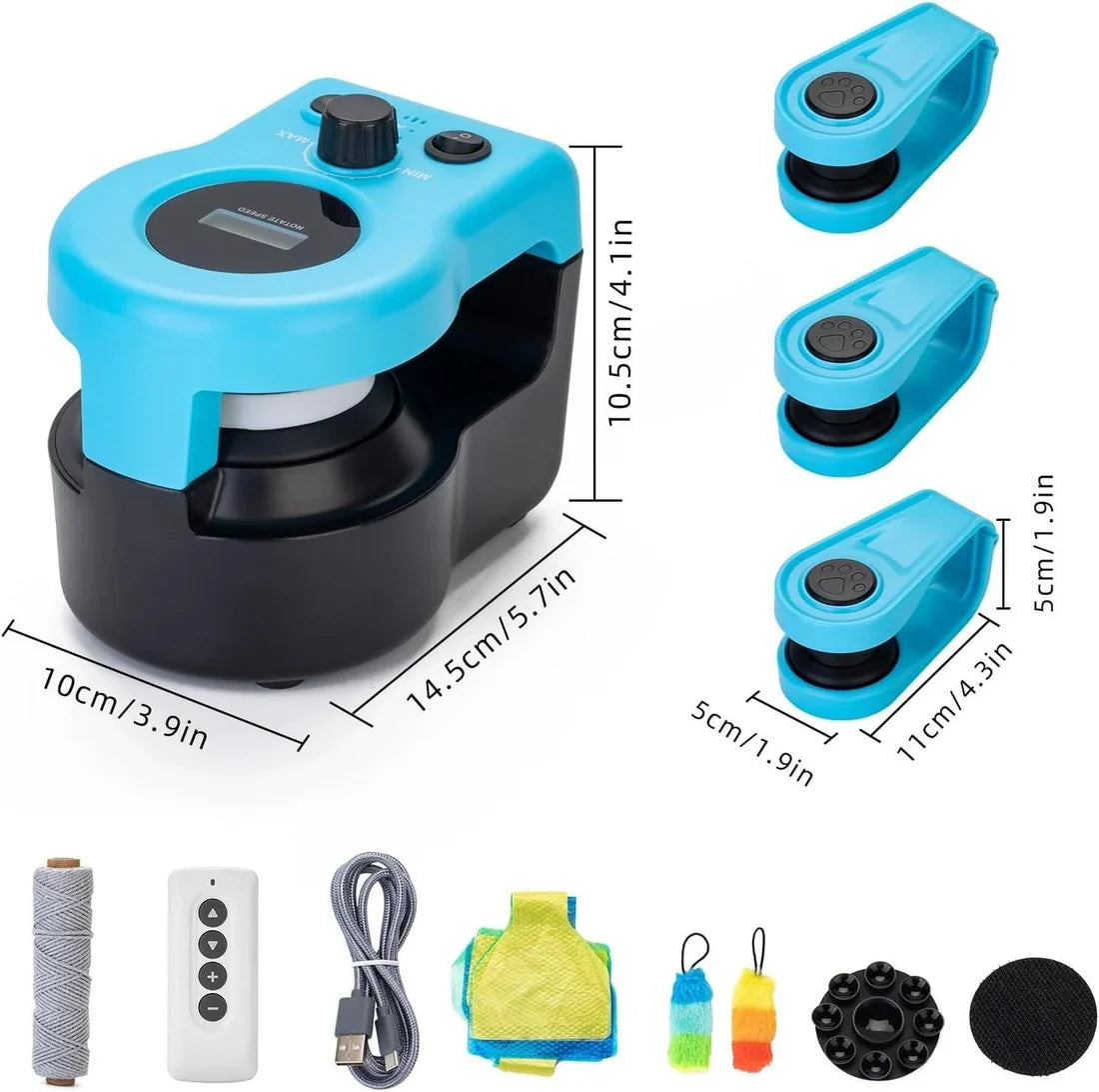 Cat Interactive Weight Loss Remote Control Toy – Blue