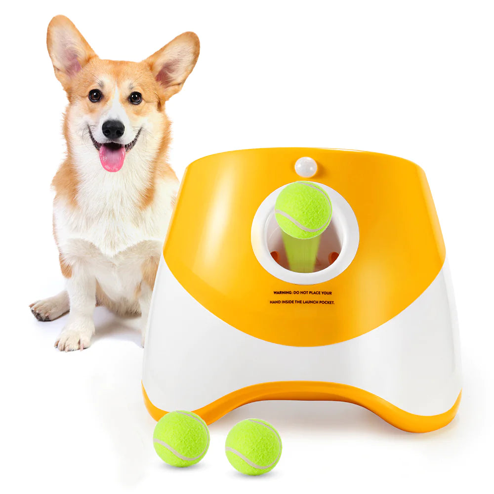 Automatic Throwing Machine Pet Outdoor Toy Ball Dog Tennis Launcher Dog Walking Tool