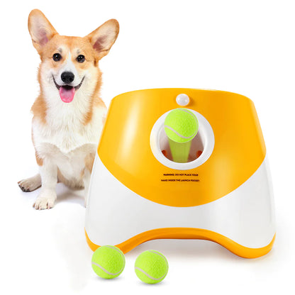 Automatic Throwing Machine Pet Outdoor Toy Ball Dog Tennis Launcher Dog Walking Tool